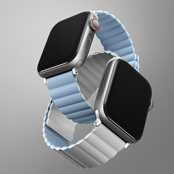 UNIQ Revix Apple Reversible Magnetic Watch Series 40/41mm White/Blue