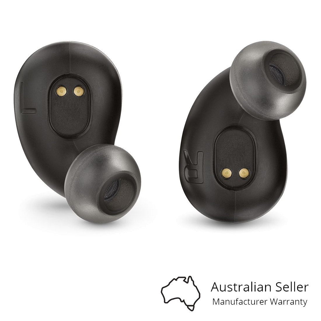 Wireless In‑Ear Headphones Black