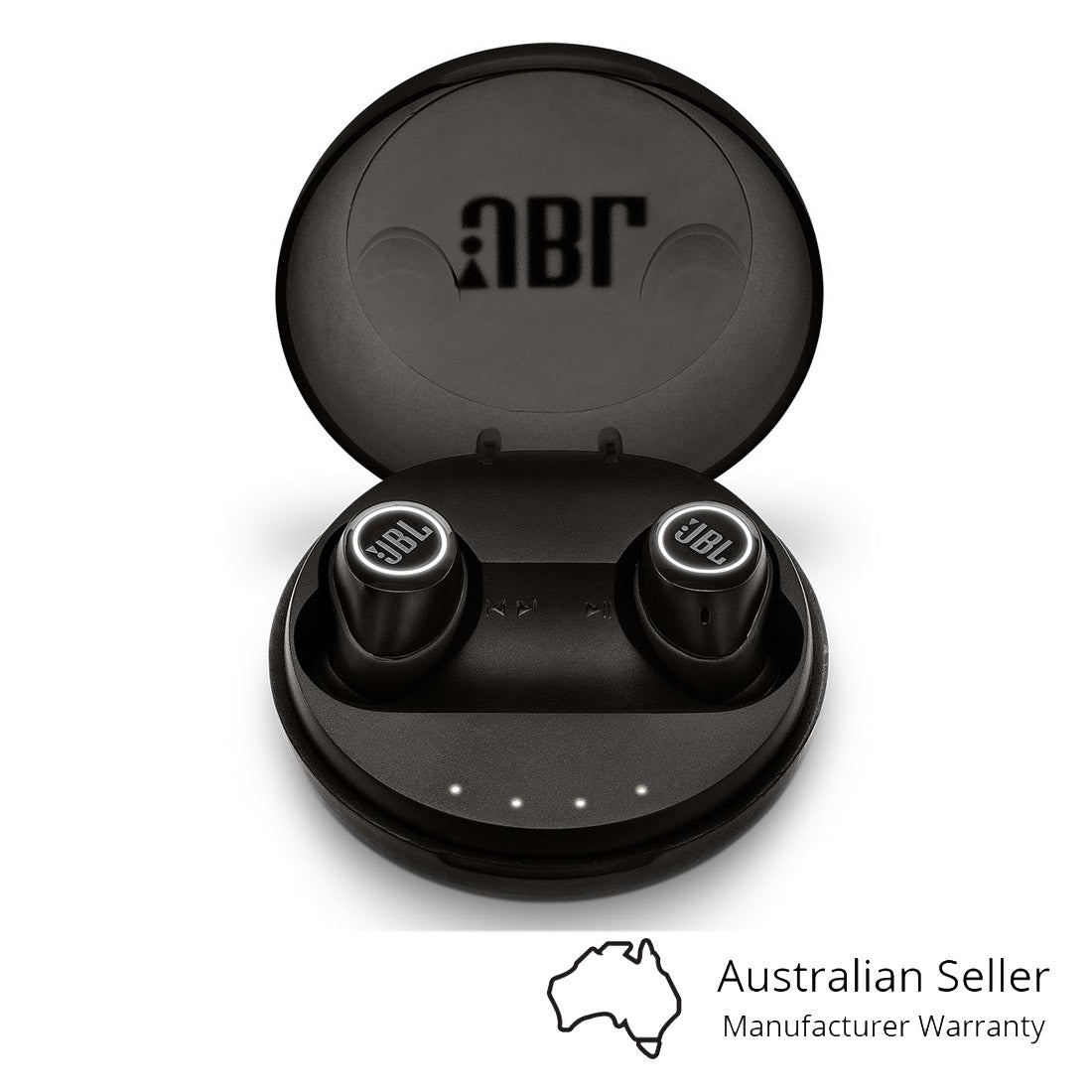 Wireless In‑Ear Headphones Black