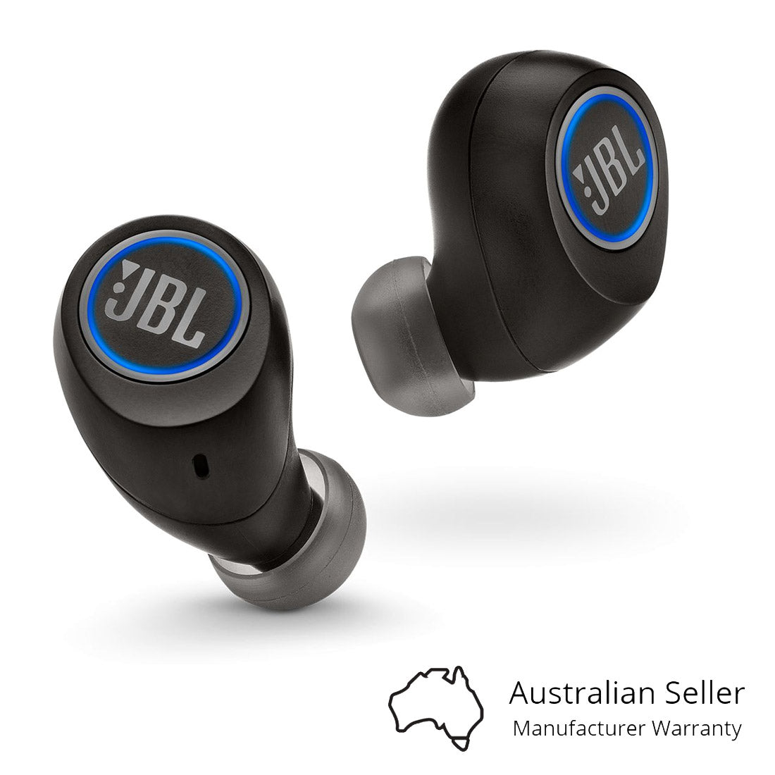 Wireless In‑Ear Headphones Black
