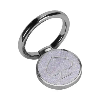 Kate spade new york iphone xs x max gift set ring stand protective hardshell case scallop mermaid glitter clear