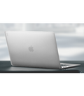 Macbook Pro 14", cover Husk Pro Dove, transparent