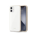 iGlaze Slim Hardshell Case for iPhone 12 Mini – Pearl White