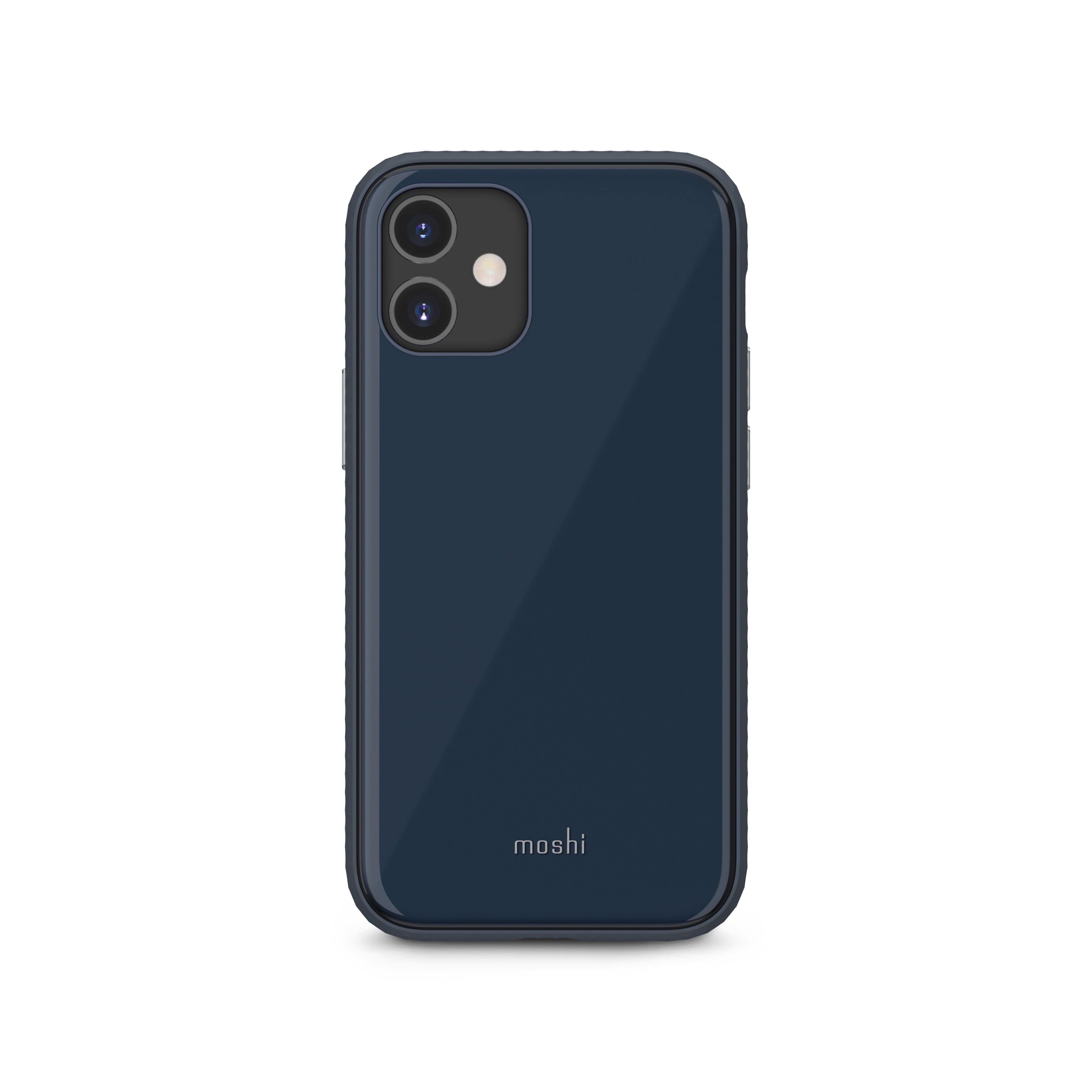 iGlaze Slim Hardshell Case for iPhone 12 Mini – Midnight Blue