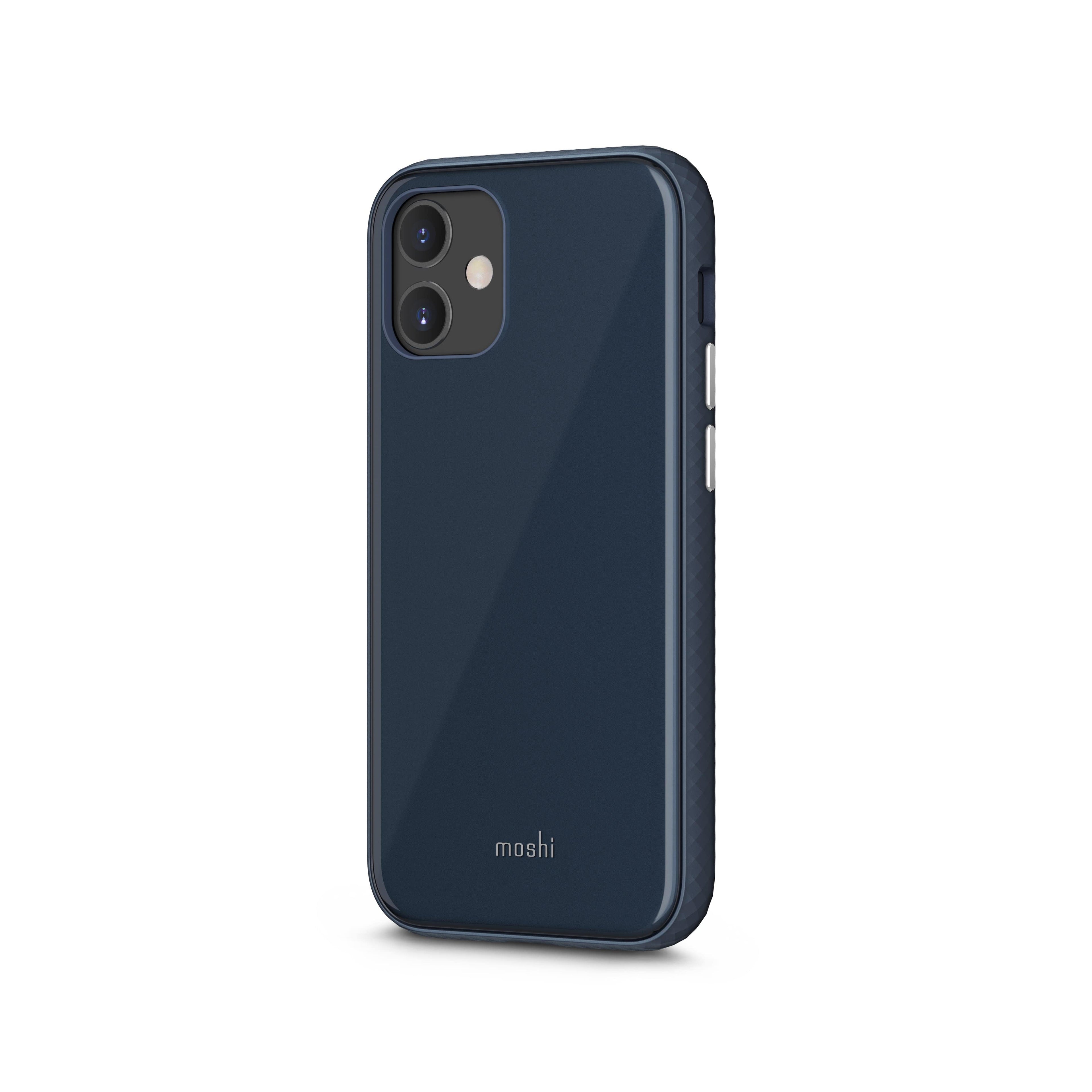 iGlaze Slim Hardshell Case for iPhone 12 Mini – Midnight Blue