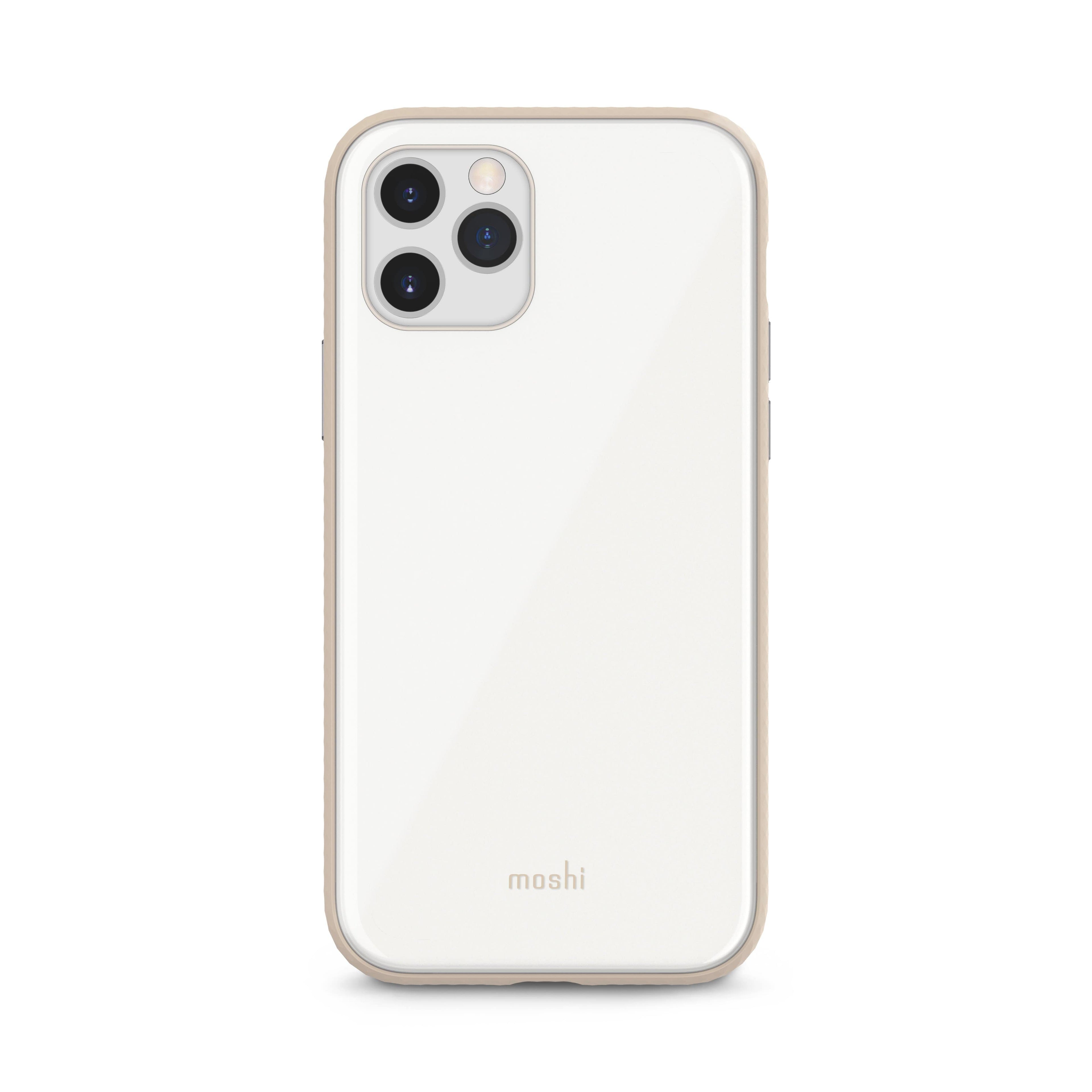 iGlaze Slim Hardshell Case for iPhone 12 Mini – Pearl White