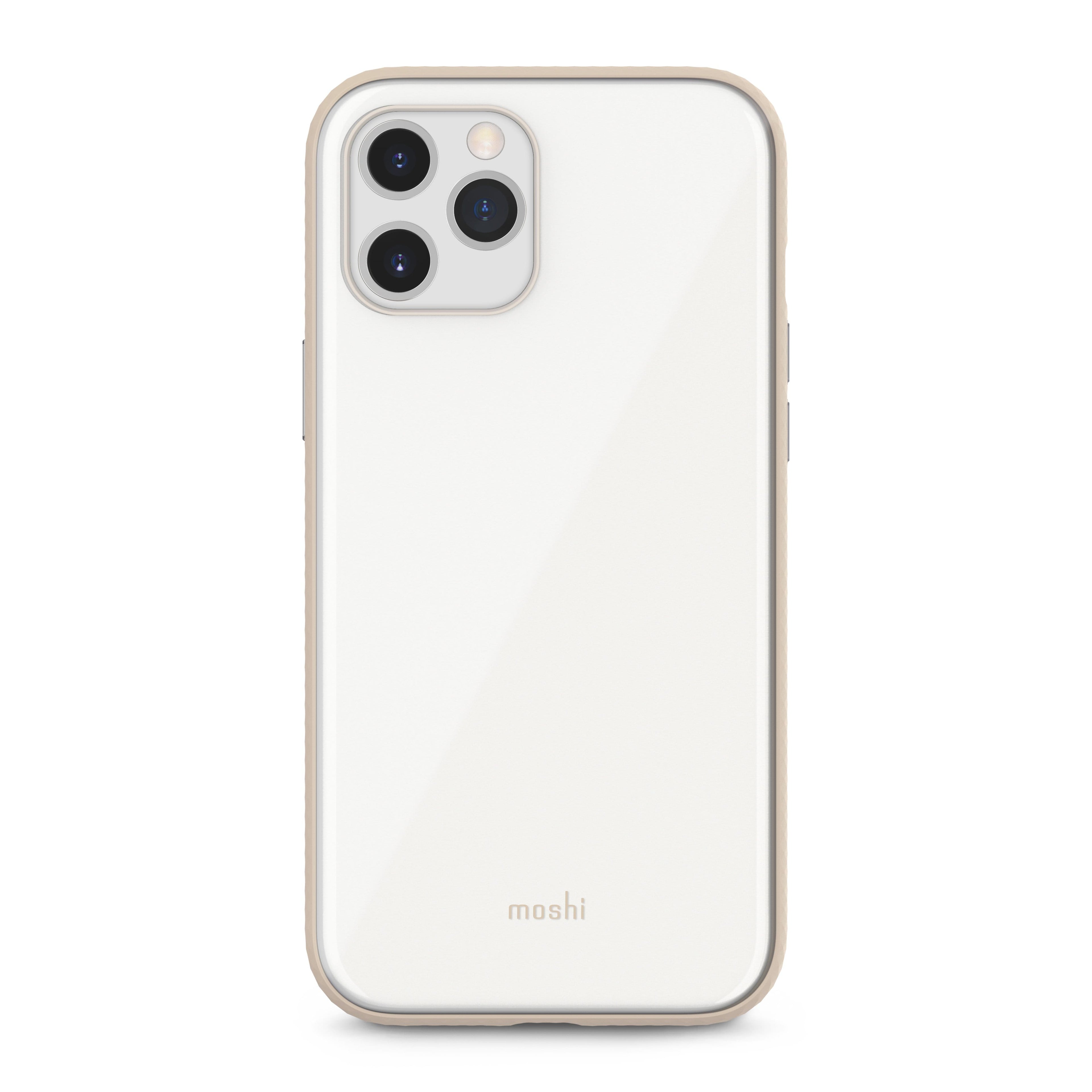 iGlaze Slim Hardshell Case for iPhone 12 / 12 Pro – Pearl White