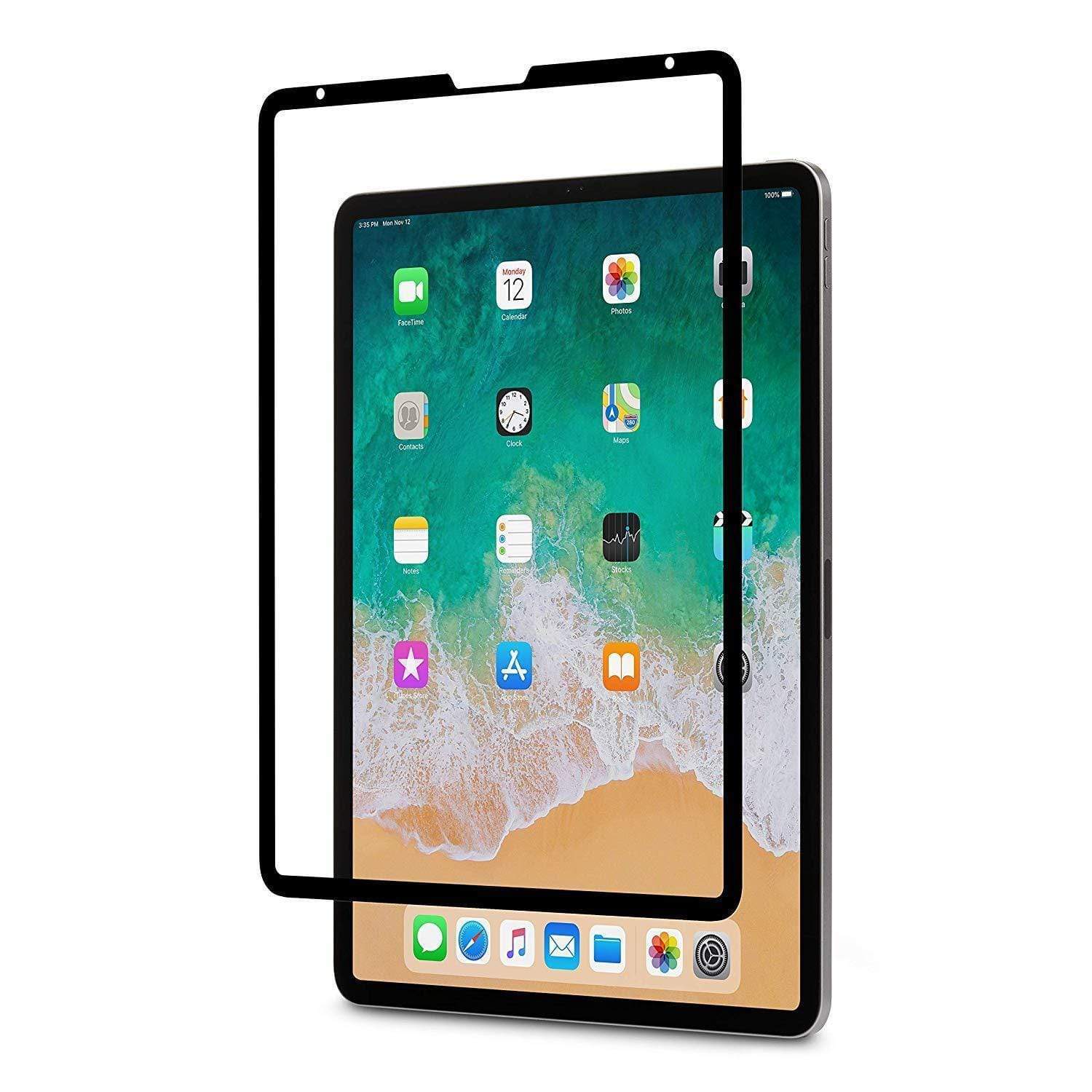Moshi iVisor AG Anti‑Glare Screen Protector for iPad Pro 12.9″ (3rd Gen) – Black (Clear/Matte)