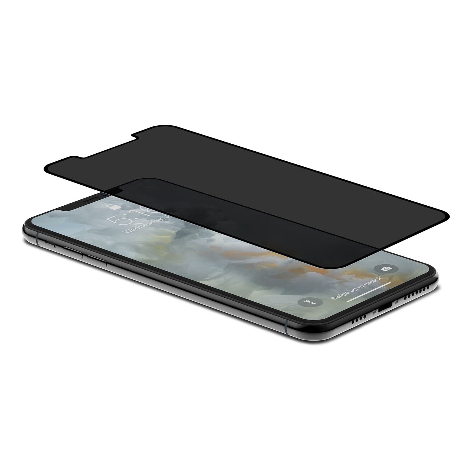 IonGlass Privacy Screen Protector for iPhone 11 Pro Max / XS Max – Black