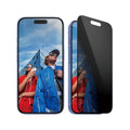 واقي شاشة PanzerGlass® Ultra-Wide Fit للخصوصية - iPhone 16 وiPhone 15