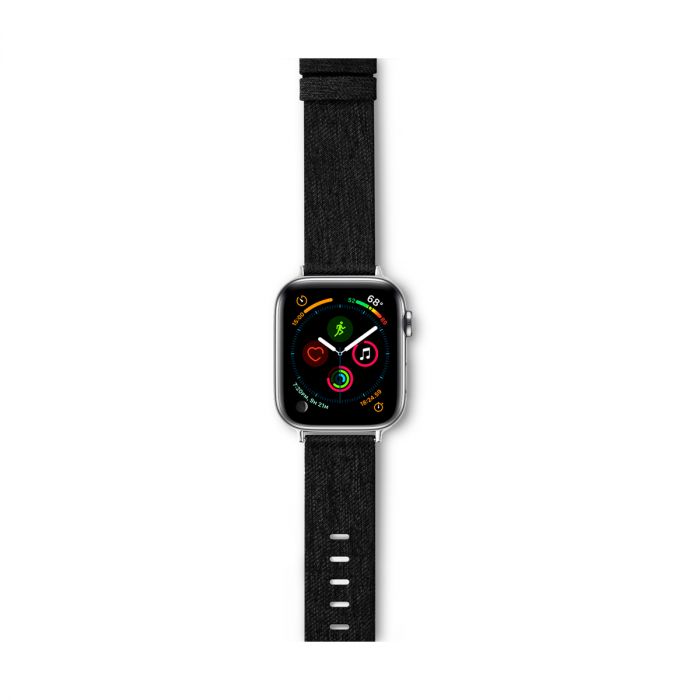Epico Apple Watch 38/40/41mm - canvas band, Black