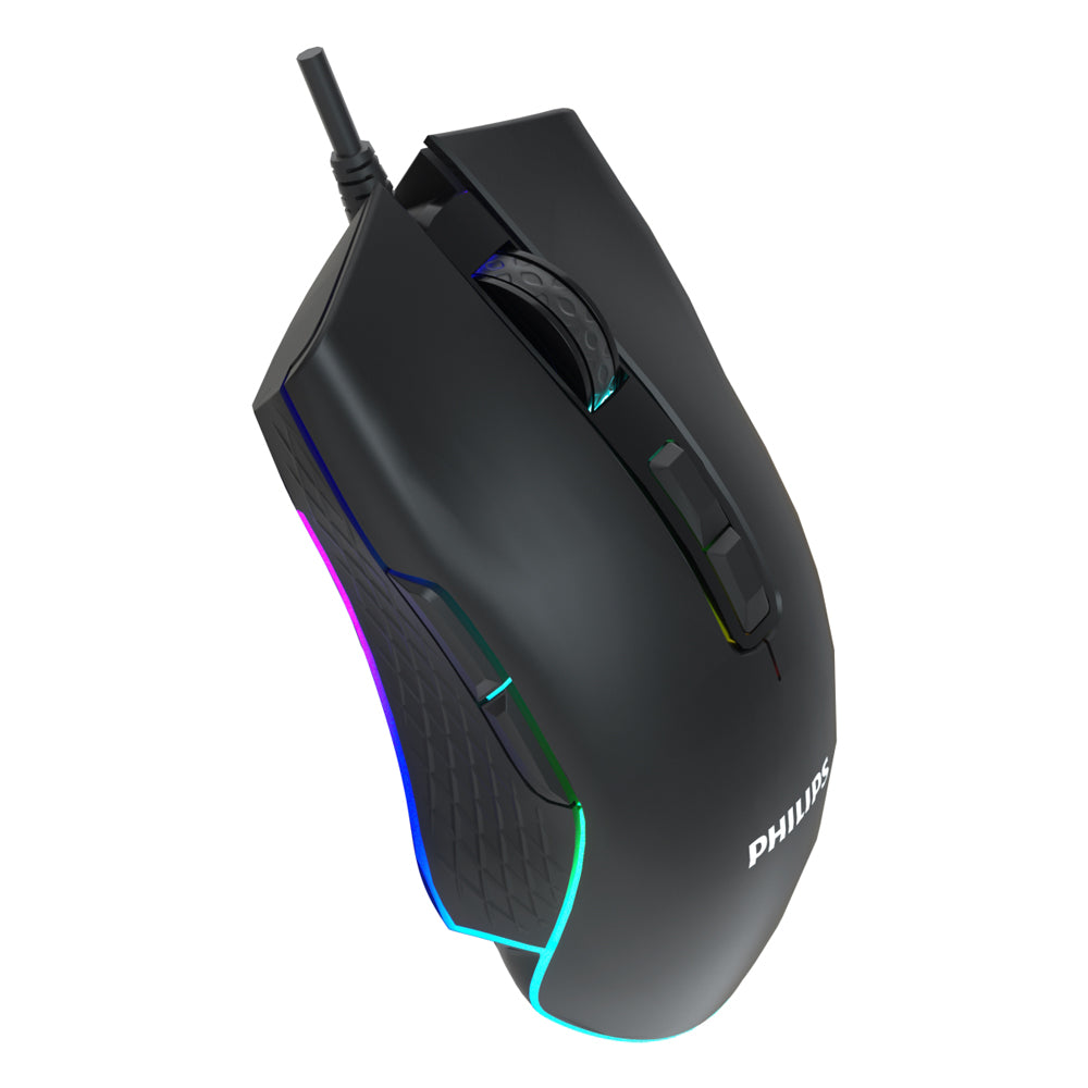 Philips SPK9201BL RGB Wired Gaming Mouse