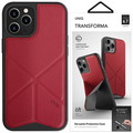 لوحة Uniq Transforma لهاتف Apple iPhone 11 Pro Max باللون الأحمر