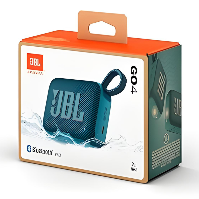 Portable Bluetooth Speaker JBL Go 4 Blue IP67 7H - JBLGO4BLU