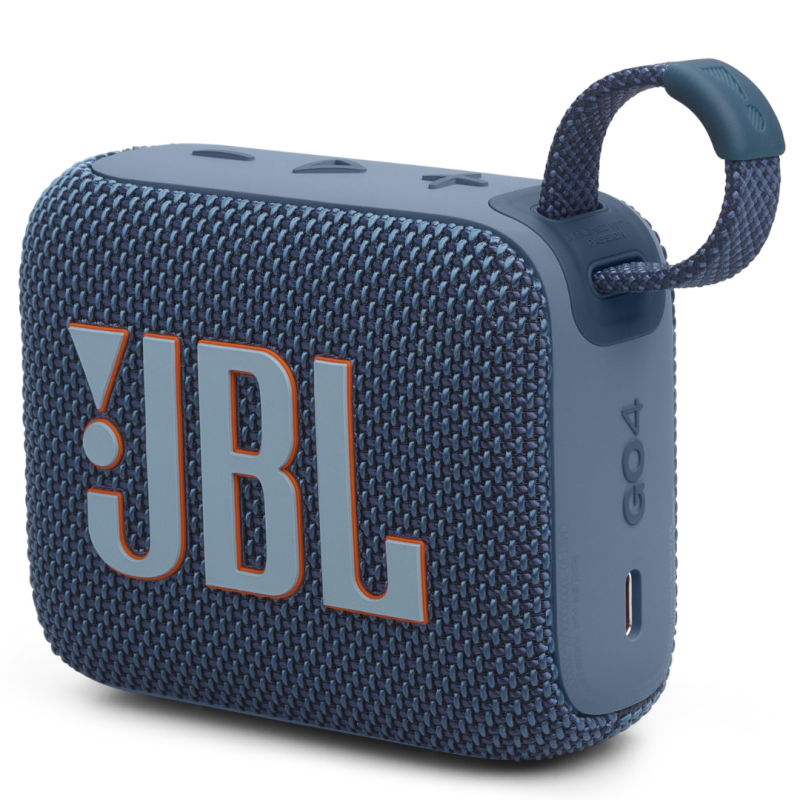 Portable Bluetooth Speaker JBL Go 4 Blue IP67 7H - JBLGO4BLU