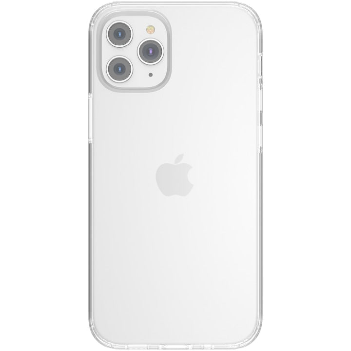 غطاء حماية من مادة TPU مضادة للميكروبات من AmaizingThing لهاتف iPhone 12 Mini، شفاف