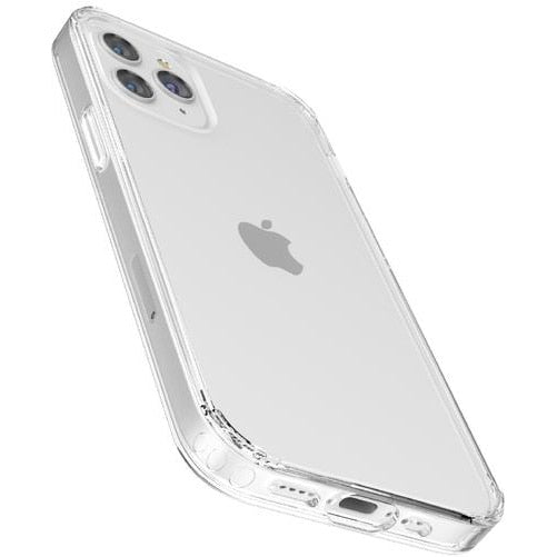 غطاء حماية من مادة TPU مضادة للميكروبات من AmaizingThing لهاتف iPhone 12 Mini، شفاف
