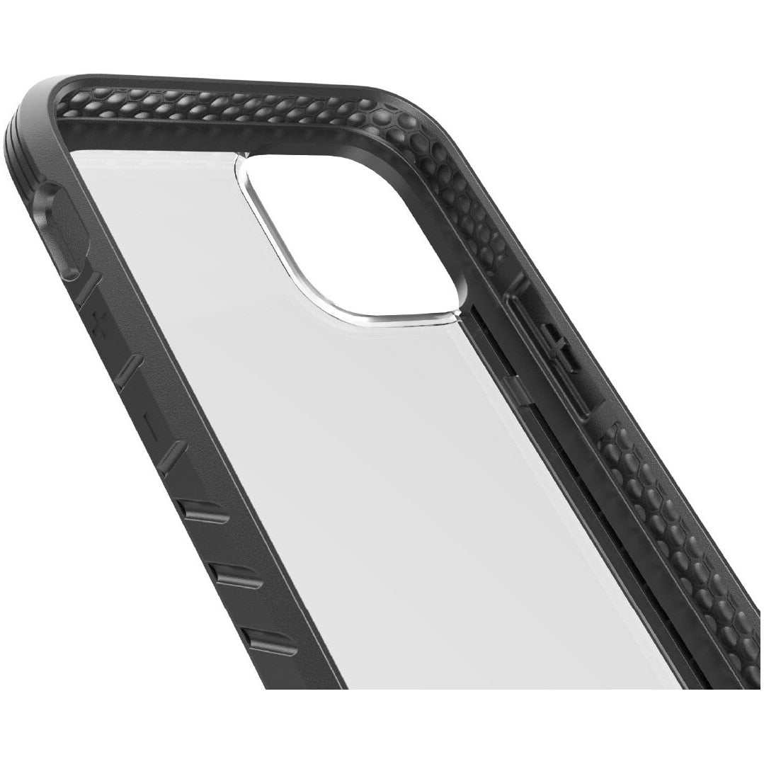جراب At Mil المقاوم للسقوط لهاتف iPhone 12 مقاس 5.4 بوصة أسود