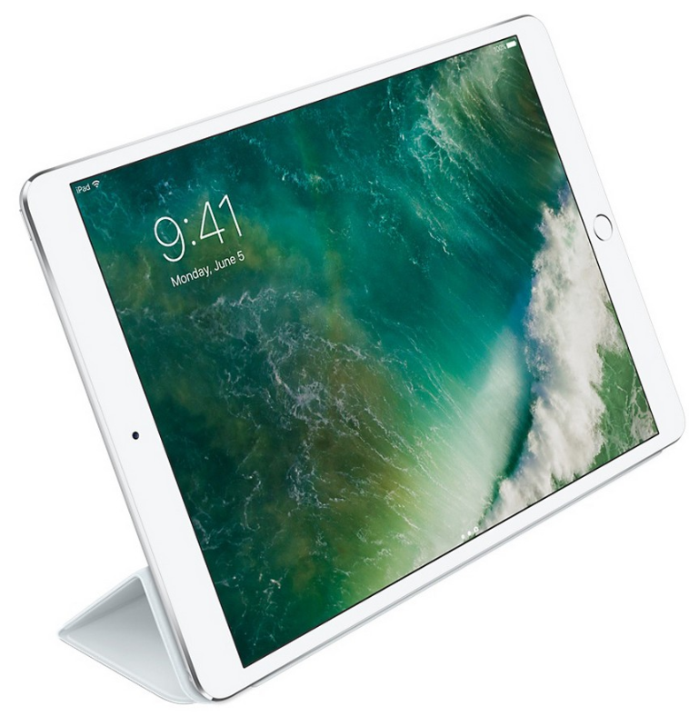 غطاء Apple Smart Cover أزرق ضبابي لجهاز iPad Pro مقاس 10.5 بوصة
