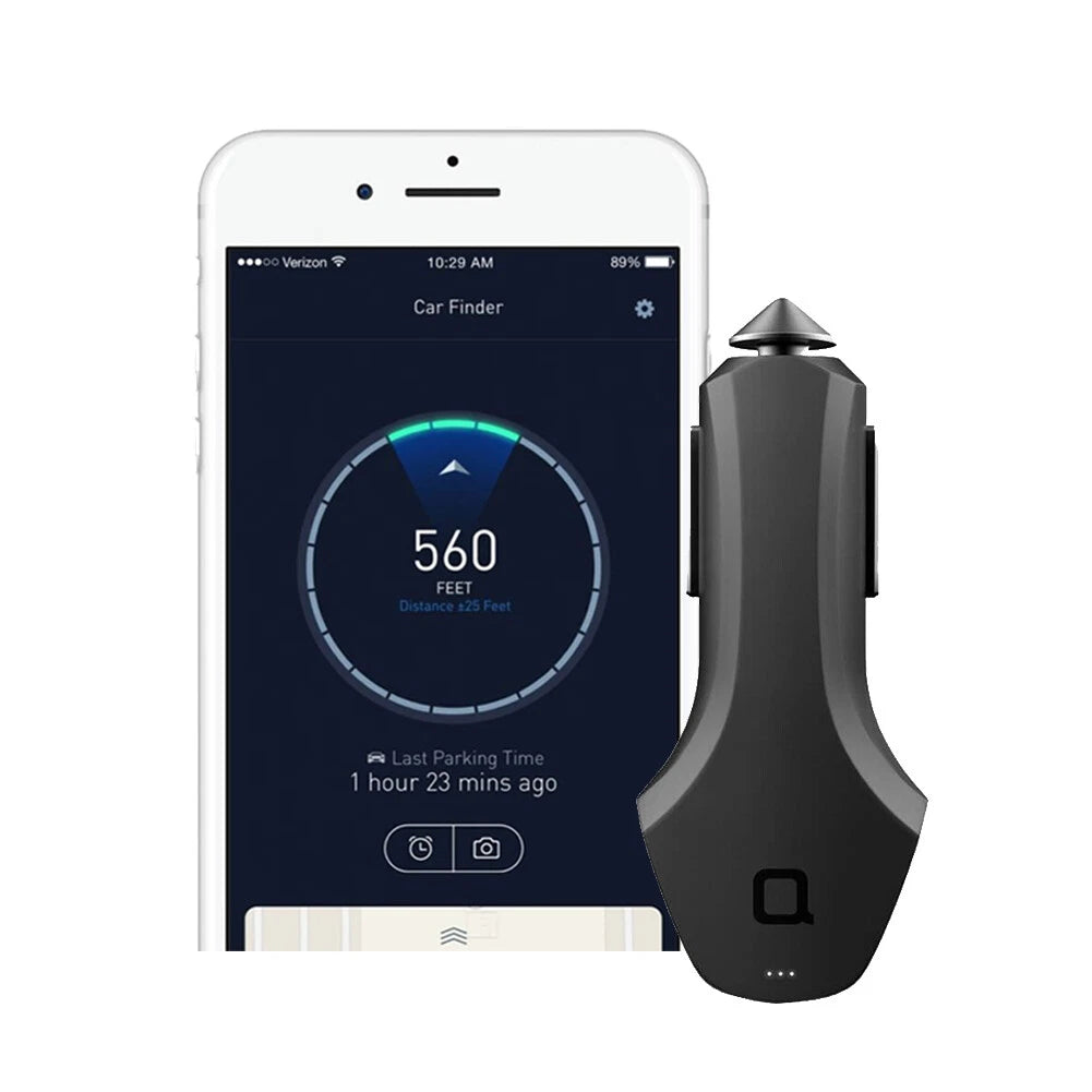 جهاز مراقبة البطارية الذكي للسيارة نوندا ZUS مع شاحن USB مزدوج