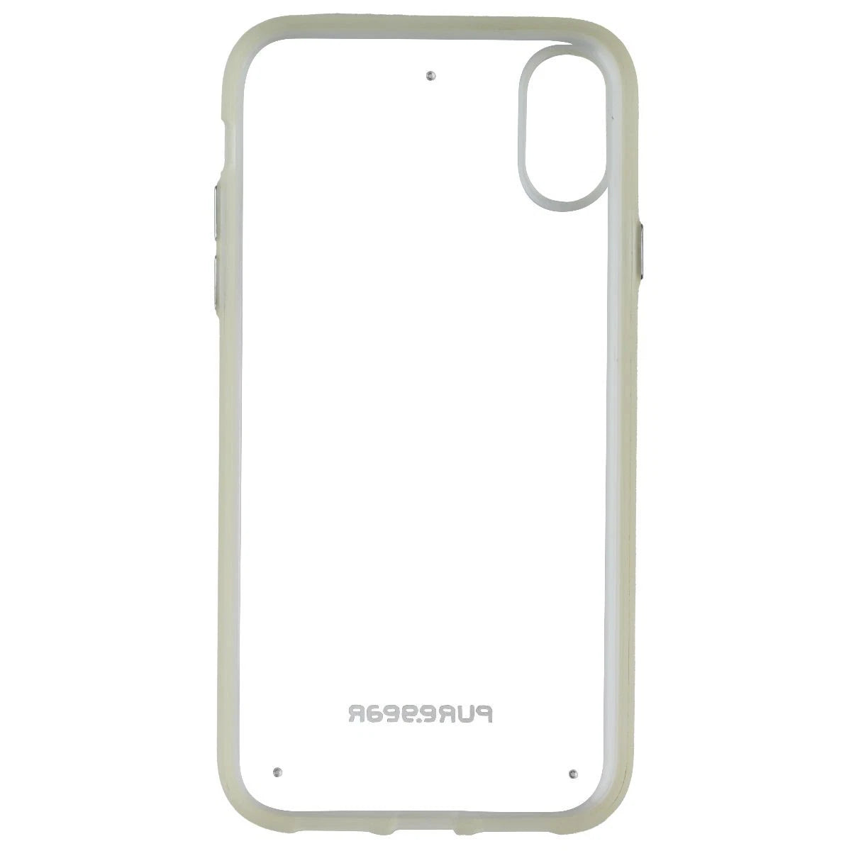 جراب PureGear Slim Shell Series الصلب لجهاز Apple iPhone XR - شفاف/ثلجي 