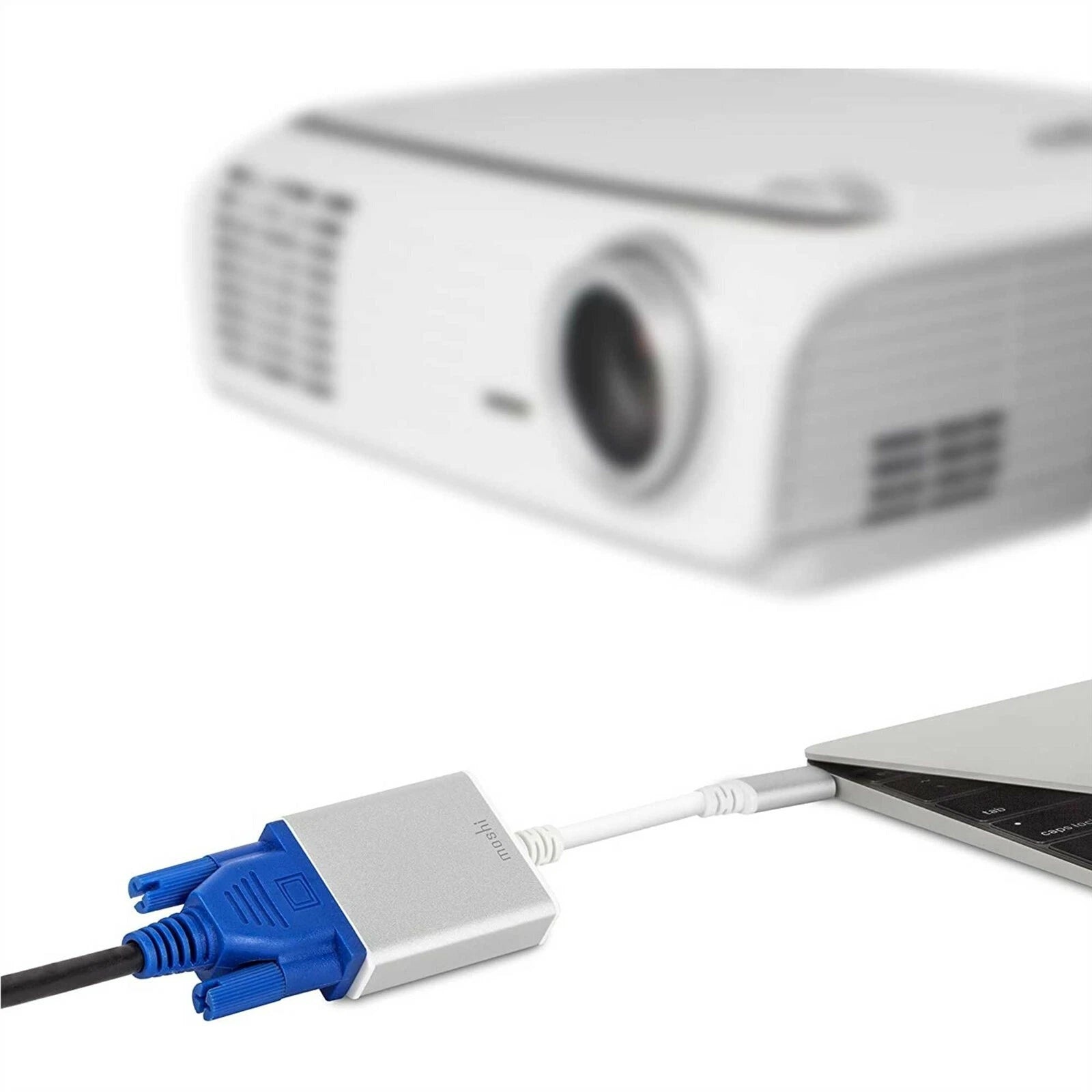 Moshi USB-C to VGA Adapter – Silver