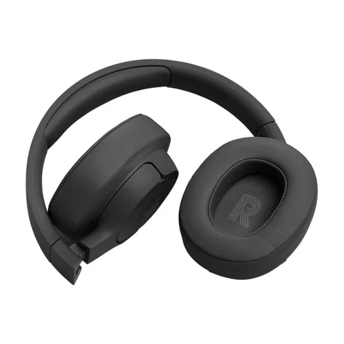 سماعات بلوتوث مع ميكروفون JBL TUNE 770NC باللون الأسود