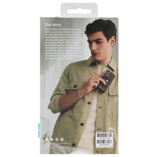 جراب iDeal of Sweden Atelier لهاتف Apple iPhone 13 - كاكي مكثف