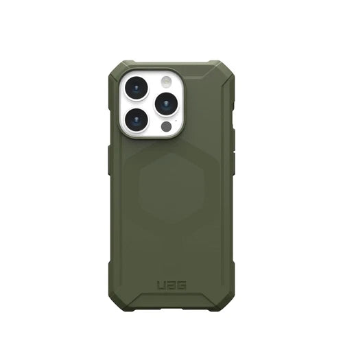 UAG iPhone 15 Pro Case 6.1" Essential Armor Olive Drab, Magnet for Magsafe