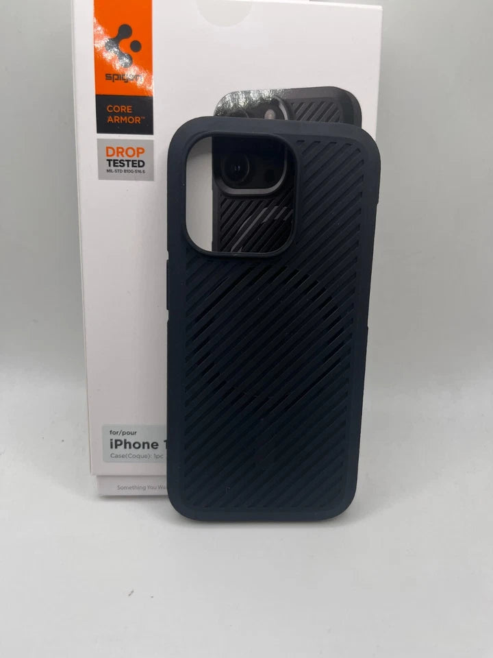 Spigen Core Armor MagFit MagSafe Case For iPhone 15 Pro (6.1") Only - Black