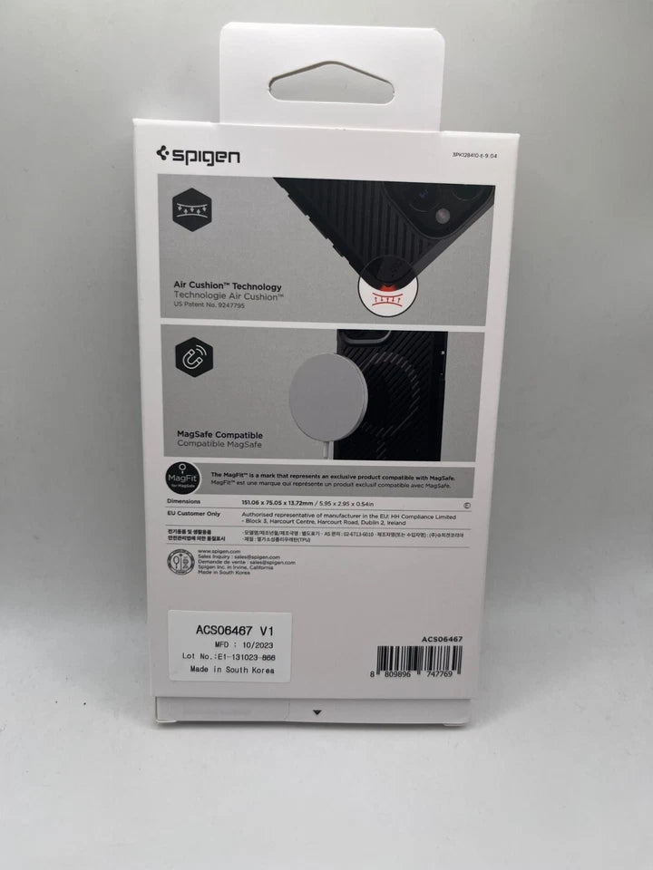 Spigen Core Armor MagFit MagSafe Case For iPhone 15 Pro (6.1") Only - Black