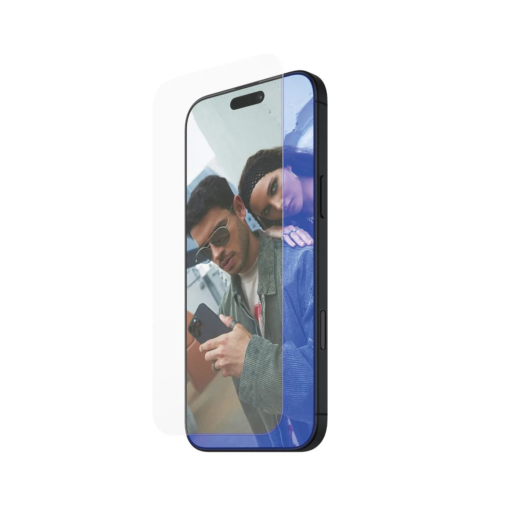 PanzerGlass SAFE by PG EyeCare Anti‑Blue Light Screen Protector – Ultra‑Wide Fit for iPhone 16 Pro (6.3″)