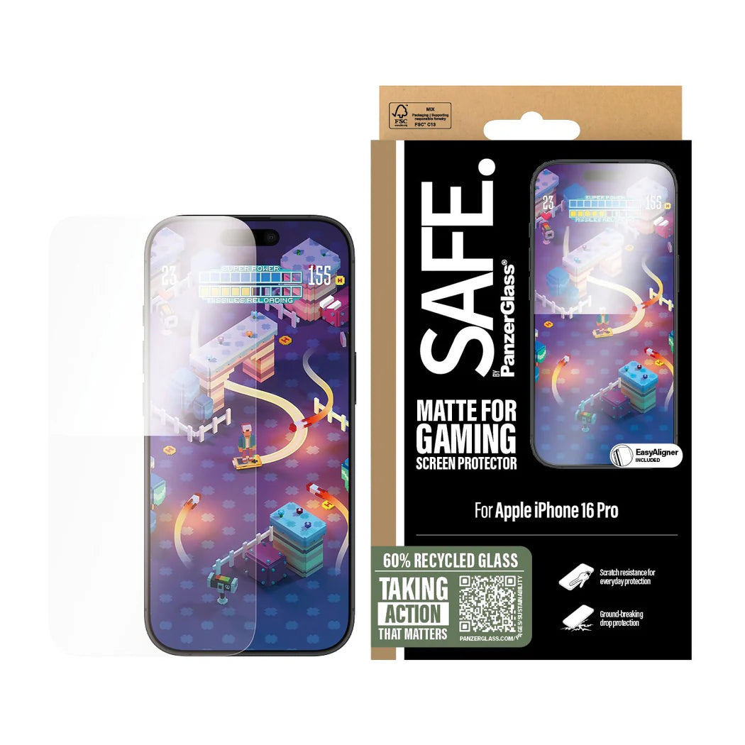 PG Apple iPhone 16 Pro Gaming Screen Protector Clear
