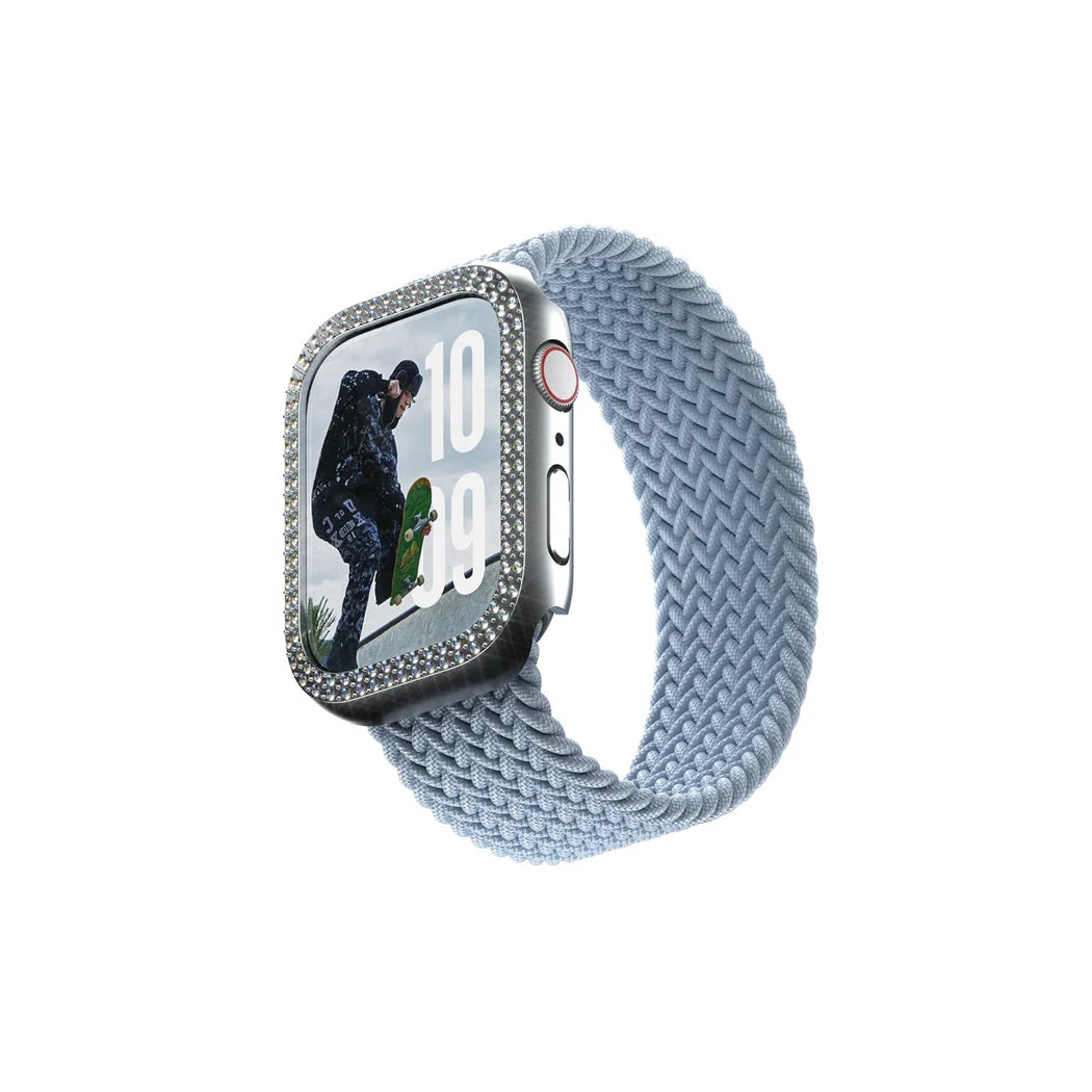 PanzerGlass SAFE by PG EyeCare Bling Bumper Silver Case – Apple Watch Series 10 (42mm)