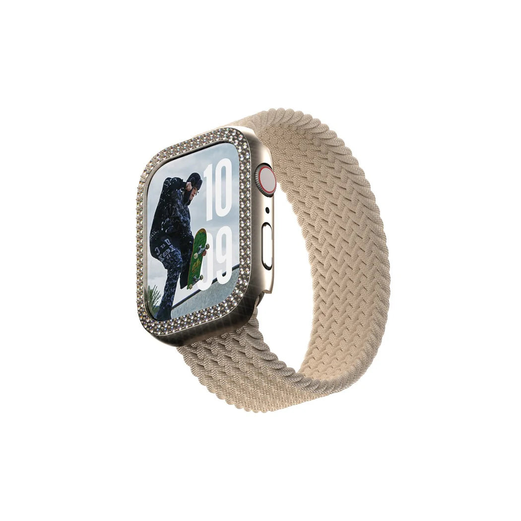 PanzerGlass SAFE by PG EyeCare Bling Bumper Gold Case – Apple Watch Series 10 (42mm)