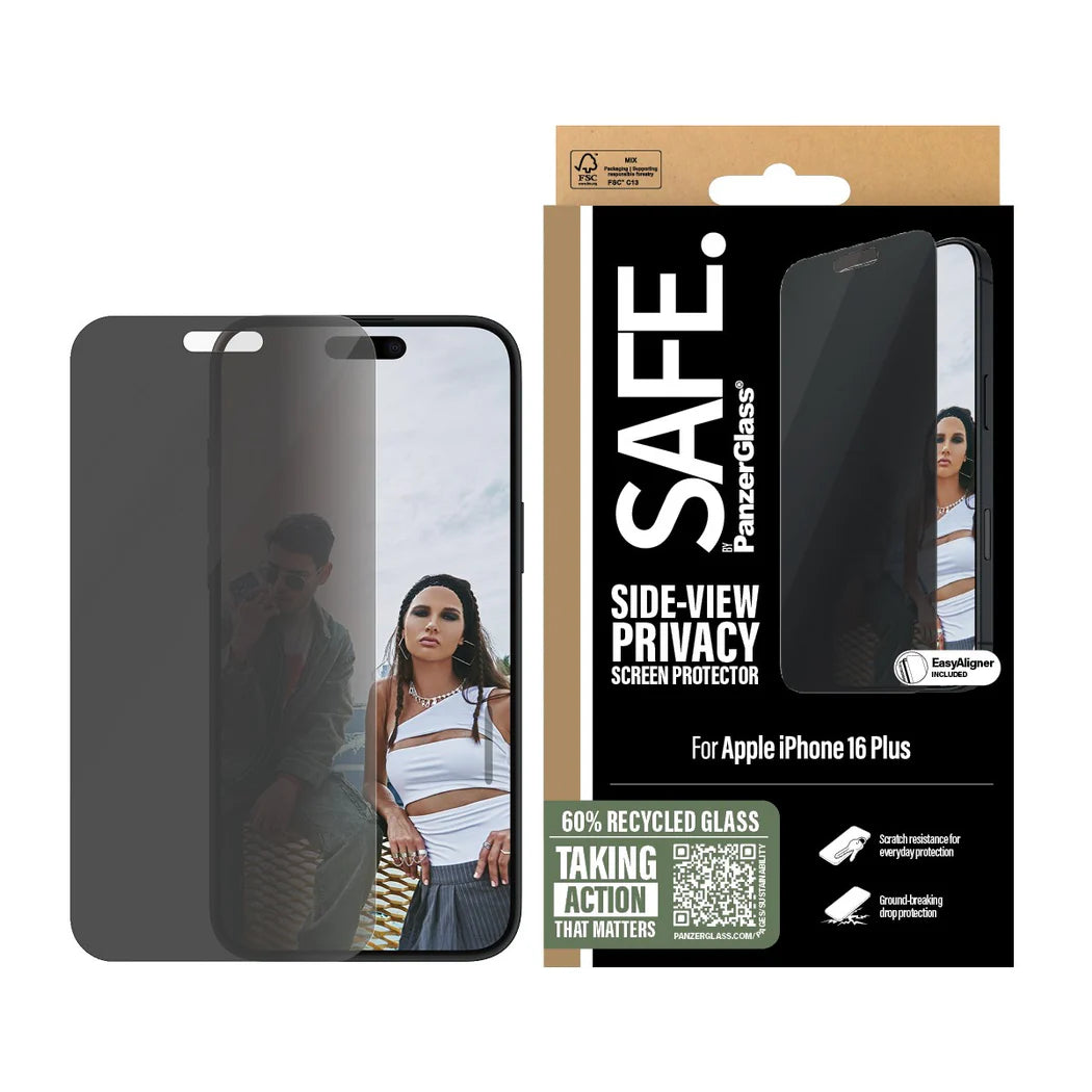 PG Apple iPhone 16 Plus / iPhone 15 Plus Privacy Screen Protector Clear