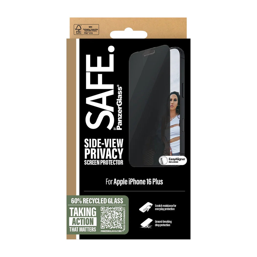 PG Apple iPhone 16 Plus / iPhone 15 Plus Privacy Screen Protector Clear