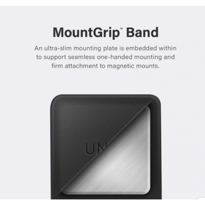 حامل UNIQ الهجين لهاتف iPhone 13 Pro Heldro من سلسلة - جرافيت