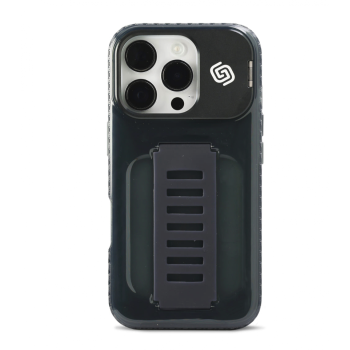Grip2U Boost Kickstand Cover For Iphone 16 Pro Smoky