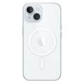 جراب شفاف من Apple مع MagSafe لجهاز iPhone 15 Plus