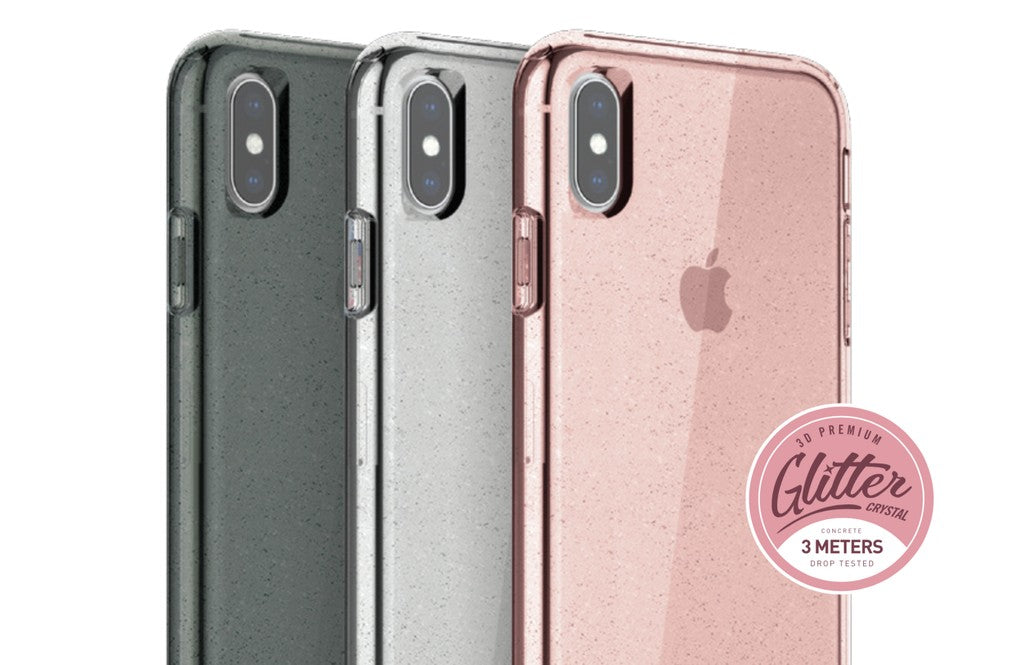 UNIQ Clarion Tinsel iPhone XR black