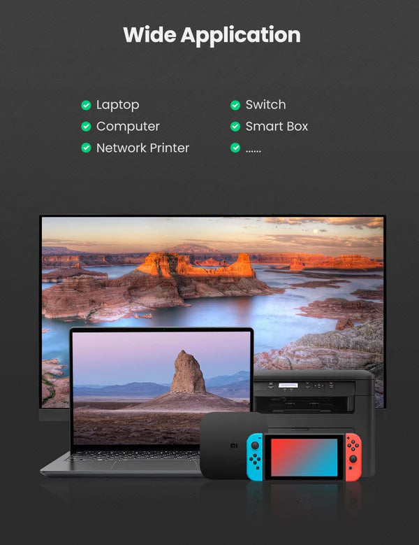 محول يوجرين USB إلى إيثرنت، محول إيثرنت 1000 ميجابايت في الثانية للتوصيل والتشغيل مع USB 3.0، رمادي