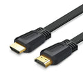 كابل HDMI مسطح من يوجرين بطول 1.5 متر، أسود