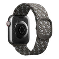 حزام UNIQ Aspen Designer Edition لساعة Apple Watch باللون الرمادي Pebble