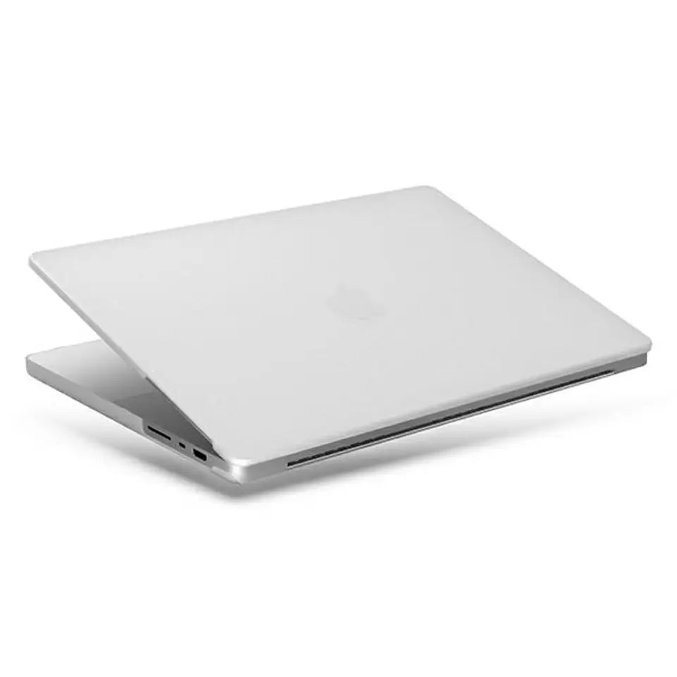 Macbook Pro 14", cover Husk Pro Dove, transparent