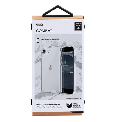 UNIQ Combat Apple iPhone SE 2022/SE 2020/8/7 blanc white