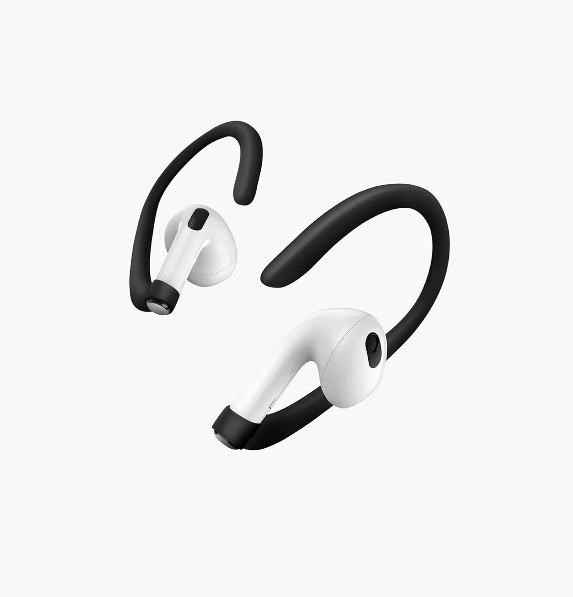 UNIQ Loop Sports Ear Hooks AirPods white-black/white-black dual pack