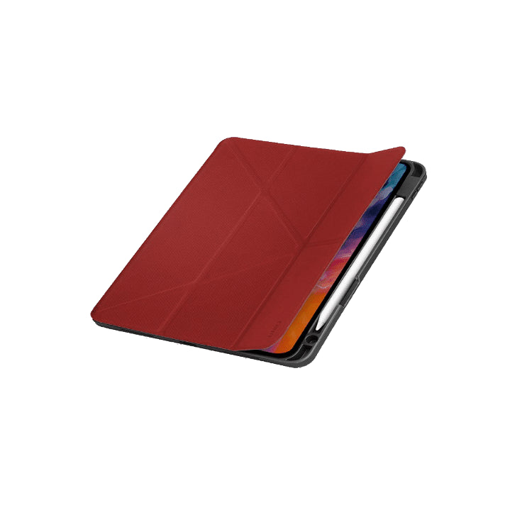 Uniq Transforma Rigor New iPad Air Antimicrobial Case (Coral Red)