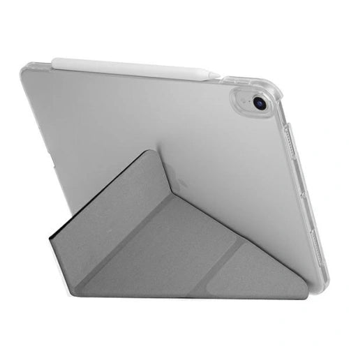 UNIQ Yorker Kanvas Apple iPad Air 10.9 2020/2022 (4 i 5 gen) / iPad Air 11 2024 (6 gen) obsidian knit black Antimicrobial