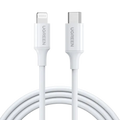 UGREEN USB-C to Lightning M/M Cable Rubber Shell 1m White